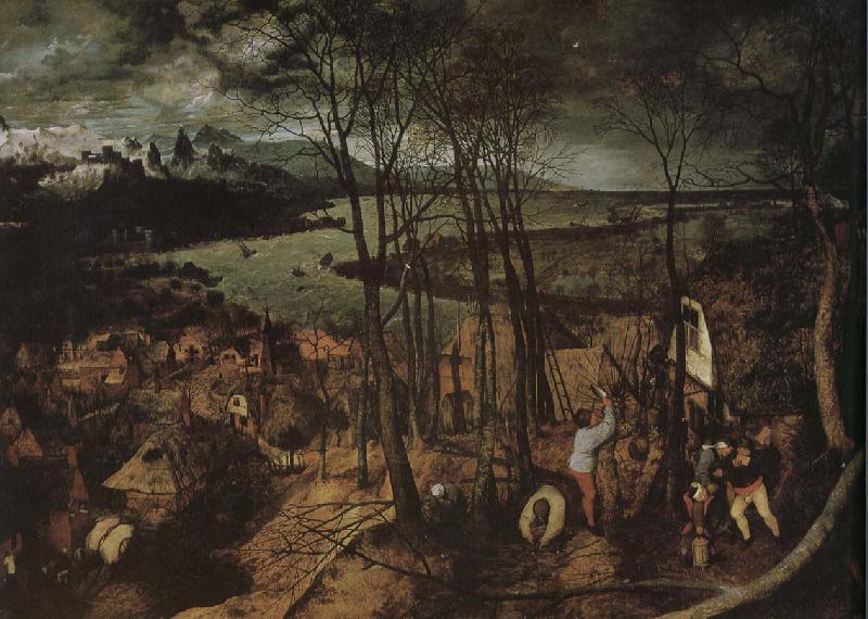 Pieter Bruegel Dark Day Germany oil painting art
